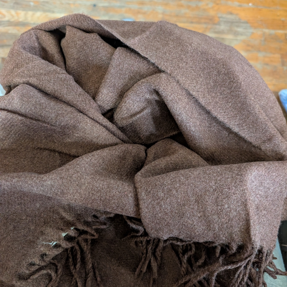 Cozy Brown Scarf
